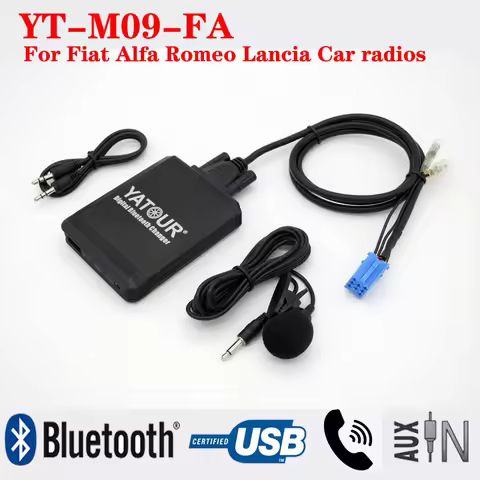 Plug and Play factory car radio USB Bluetooth digital MP3 with phone call kit for Fiat Alfa Romeo La