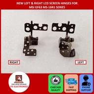 NEW MSI GF63 8RC 8RD GF63VR MS-16R1 SERIES LEFT/RIGHT LCD SCREEN HINGES
