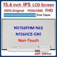 15.6" IPS Laptop LCD Screen NV156FHM N65 NV156FHM-N65 N156HCE-GN1 Display Matrix Panel Replacement 1