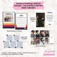 Season's Greetings 2025 Enhypen | Enhypen Calendar 2025 | Enhypen Calendar 2025 | K-pop Calendar 202