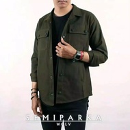 New ITEM MEN'S JEANS JACKET LATEST SEMI PARKA JACKET Gakuran Genji Crows Zero Su F Bandung Boys Tren