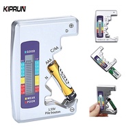 KIPRUN Digital Battery Tester LCD Display AA/AAA/9V/C/D/N 1.5V Button Cell Battery Capacity Check De