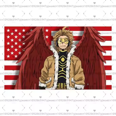 Keigo Takami Hawk Wall Tapestry My Hero Academia Anime Flag Barber Shop Advertising Decoration Garag