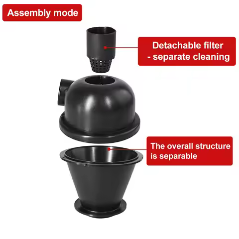 Cyclone Filter (Cyclone For Vacuum Cleaner) Detachable Cyclone Dust Collector With Filter Cyclone Se