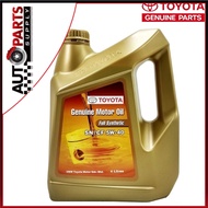 TOYOTA ENGINE OIL 5W40 FULLY SYNTHEHTIC GENUINE PARTS (4L)