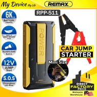Original REMAX Portable Car Battery Jumper Start Powerbank 6000mAh Emergency Jump Power Bank Recharge Kereta RPP-511