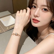 【Best quality】bv DIVAS DREAM Series 18K ROSE Gold Roadpass Bracelet Women's Fashion Sensation Luxury
