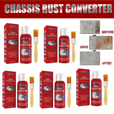 Universal Car Rust Remover Spray Rust Converter Anti-Rust Non-Toxic Inhibitor Metal Surface Paint Sc