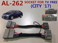 HONDA CITY 2017 TV FREE Park Brake ByPass Cable Video In Motion