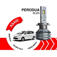 [PERODUA] Alza 2PCS Car LED Headlight Foglight Bulb Hi/Lo Beam Headlamp H7 H8/H11 Lampu Depan Kereta