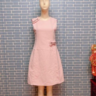 2nd style light pink dress with bow