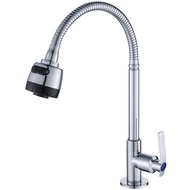 Dishwashing Faucet Swan Faucet Flexible Swan Water Sink Faucet 1/ 2 Inc Kitchen Sink Faucet 2 Modes