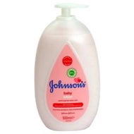 Johnson's 嬌生 baby lotion 嬰兒潤膚乳液500ml（粉）-按押式，下單前請先詢問貨量