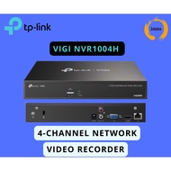 TP-Link VIGI NVR1004H 4 Channel Network Video Recorder | 4K HDMI NVR | 8MP | H.265+ | ONVIF, CGI| Pl