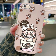 Casing hp For iphone 6 6s 6 Plus 6s Plus 7 Plus 8 Plus Se 2020 Xs Xr Xs Max Case Cute Coffee Doll Si