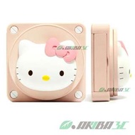 Hello Kitty 3D立體旋轉鏡子KT LED 行動電源 隨身充電器