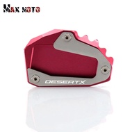 For Ducati Desert x DESERT X DESERTX 2022 2023 Motorcycle Accessories CNC Kickstand Sidestand Stand 