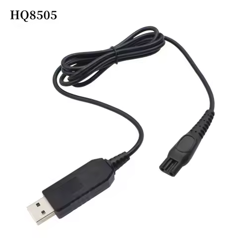 HQ8505 15V Razor USB Charger Cable for Philips Electric Shaver Series1000 3000 5000 7000 9000 USB Po