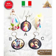 keychain Mary Christ Souvenir ITALY Catholic KC0031
