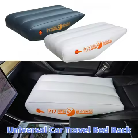 Car Travel Inflatable Mattress Front Slope Pad Inflated Stool Cushions Air Bed Seat Gap Self-driving