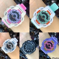 Rainbow Baby-G Fashion Sport Digital Watch for Kids and Ladies, Alarm Stopwatch (Waterproof)