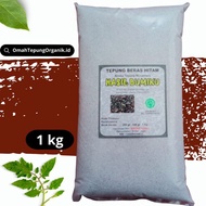 Black Rice Flour 1 KG Package organic Black Rice Flour 1 KG/ organic HERBAL RICE Flour/Black Rice Po