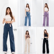 Mega Sale Chuu Jeans 5Kg Cargo / Celana Cargo Jeans Wanita Bkk