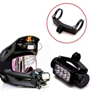 Ultra-Light Adapter Mount for NITECORE HC65/HC75 Headlamp GoPro-Style Interface Standard Action Came