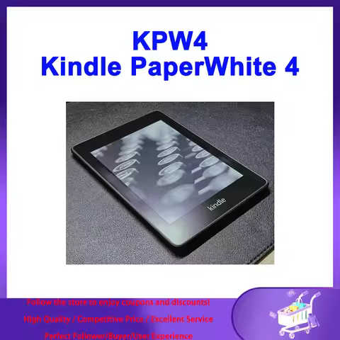 KPW4 E-book Reader Kindle Paperwhite 4 Ereader Kindle Paperwhite 10th Gen 6'' Touch Screen with Back