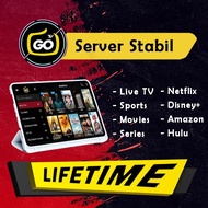GoGoTV Lifetime for Android/Windows/Syber/TeleTV/KingTV/ZoomTV/WatchTV/SyokTV/SyberTV/AbangTV/SkyTV/FantomTV/TV