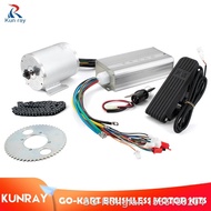 【hot】₪ Kunray Brushless Motor Electric Bikes 1000W-3000W 36V-72V with Speed Controller for Scooters Go-Karts