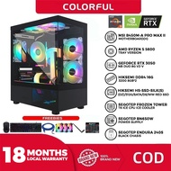 AMD RYZEN 5 5600 Desktop Computer Hexa-Core-Core 12 Thread 16GB RAM 512GB SSD Full Set Pc Computer