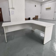 L Shape Office Table (5 X 5 and 6 X 5 Feet)  - Home And Office System - F1-WL Series (Ship Within Se