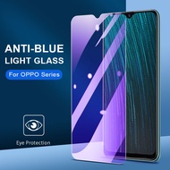 OPPO A57 4G A5 A9 A53 A33 2020 A5S AX5s A3S A12 A15 A15s A5 AX5 A7 A32 A53s A93 A12e A83 A92 A52 A54 A55 A76 A74 A53 A93 A9 F5 F7 F9 F11 A1k A16 A16k A16e Reno 7 5 5G 4 4F 3 2 2F Pro 5G Anti Blue Light Screen Protector Tempered Glass
