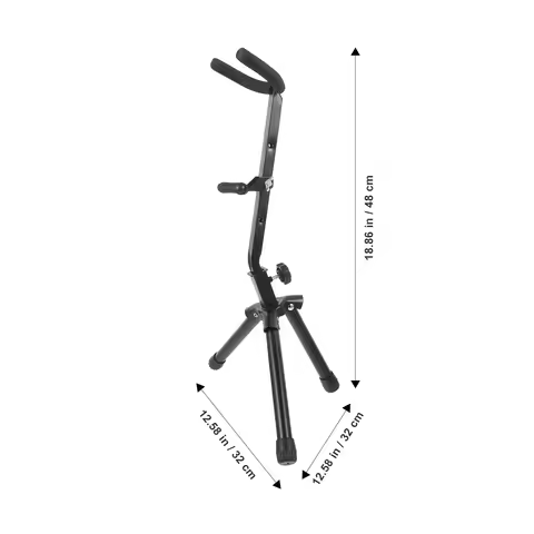 Instrument Stand for Saxophone Display and Storage Portable Alto Tenor Sax Holder Sturdy Rustic Free