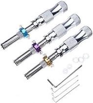 3Pcs Tubular 7 Pins Lock Pick Tool Locksmith Tool Lock Pick Set