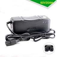 New 60V 20AH Smart Electric Bike Scooter Charger For Rechargeable AGM Gel Lead Acid Battery 12AH 30A