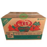 Keripik Tortilla Chips Corn Chips BBQ Barbecue Flavor TES 2Kg