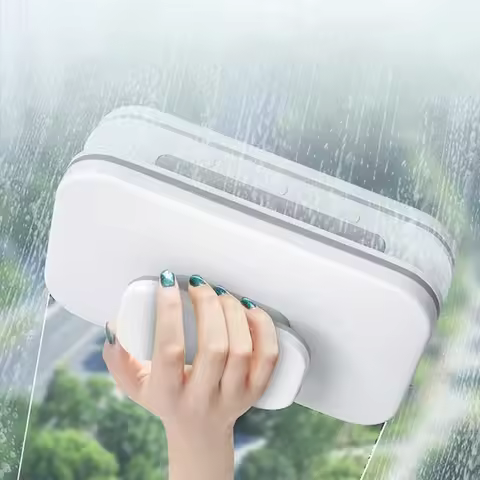 Upgraded Magnetic Window Cleaner Brush Double Sided Automatic Water Discharge Wiper Glass Tool House