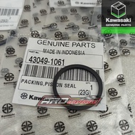 Rubber O-ring seal piston caliper thin front rear Ninja R SS RR Original Kawasaki 43049-1061
