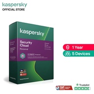 Kaspersky Cloud Security 1 Year 5 Device for PC Mac and Mobile Antivirus Software