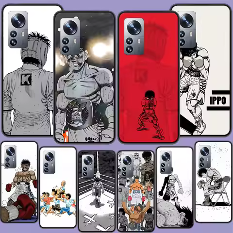 Boxing H-Hajime no Ippo Phone Case For Xiaomi 15 Poco X7 X6 F7 14 Ultra Mi F6 F5 F4 F3 X5 X4 X3 M6 P