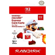 Nintendo SWITCH2 NS2 SANDISK EXPRESS TF 512G 512GB MICROSD Memory Card Taichung