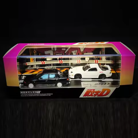 Modeler's 1:64 character D alloy FC3S RX7 CE9A JDM AE86 RX7 R32 S15 R34 car static model display Ini