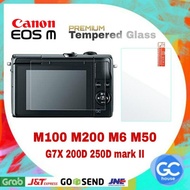 Tempered Glass Canon EOS M100 M200 M50 M6 G7X 200D 250D mark II screen protector PREMIUM