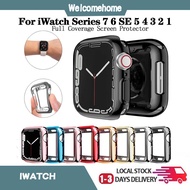 compatible for iWatch 7 Soft TPU Scratch Protective Case For iWatch Series 7 41mm 45mm Proteteor Case