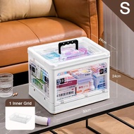 Portable Medicine Box Home First Aid Medical Kit Large Capacity Family Emergency Medicine Box with M