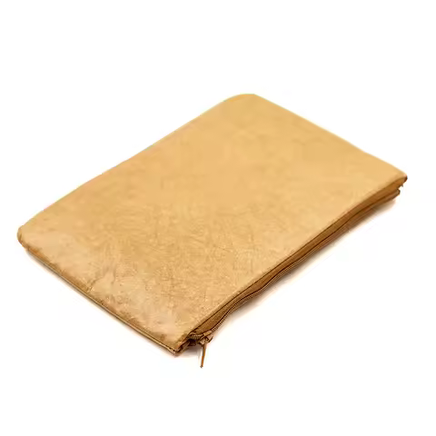 Handmade Old Paper Appearance Style E-Book Zipper 7 inch Bag Cover For Kindle Paperwhite6 6.8" Oasis