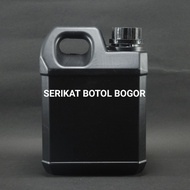 HITAM 1 LITER BLACK JERRY CAN / 1000ML NATURAL JERRY CAN