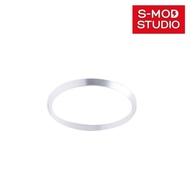 S-MOD SKX007 Chapter Ring Brushed Steel No Marker Seiko Mod